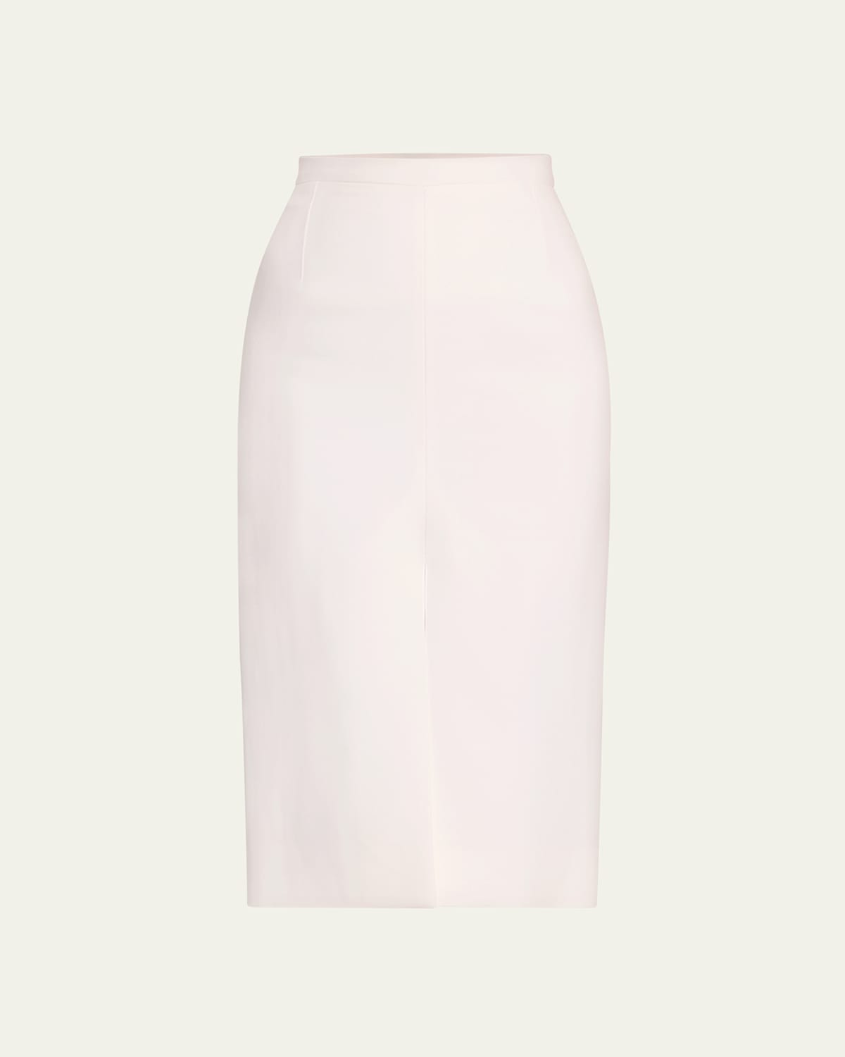 Front Slit Midi Skirt