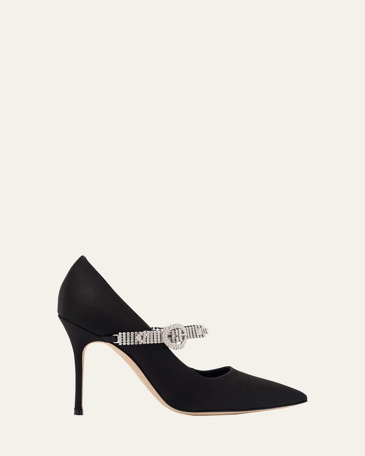 Manolo Blahnik Hamedi Pumps In Black