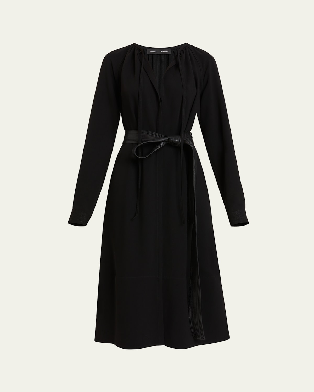 Proenza Schouler Enya Dress In Black