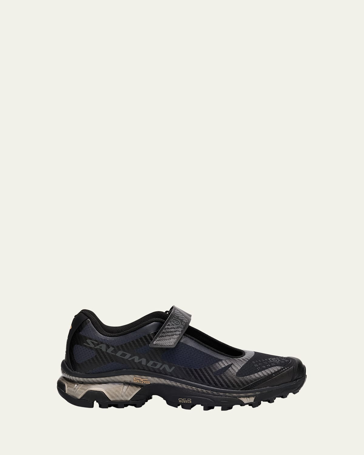Shop Mm6 Maison Margiela X Salomon Mary Jane Colorblock Sneakers In Black