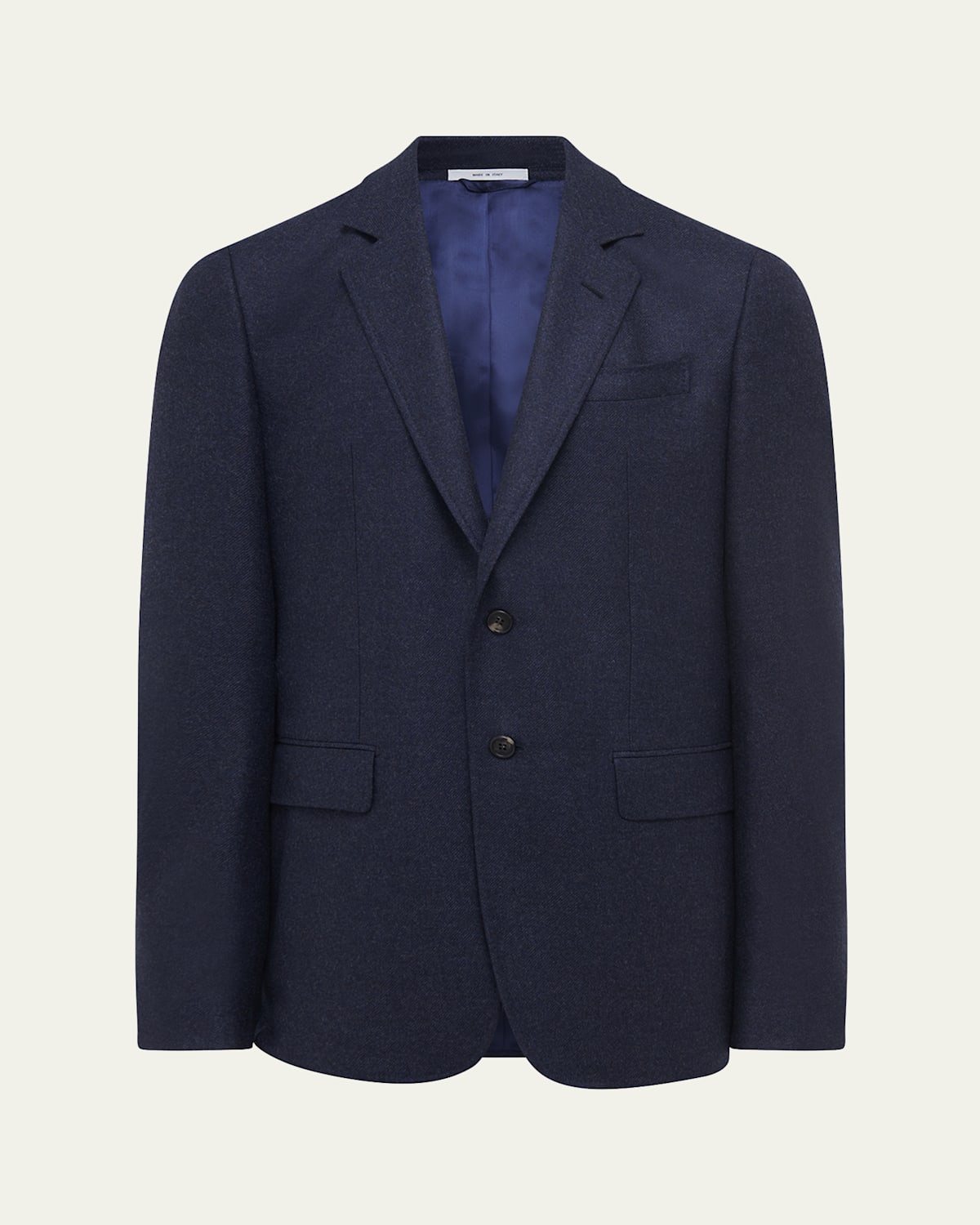 Gabriela Hearst Men's Irving Wool-cashmere Sport Coat In Dark Navy