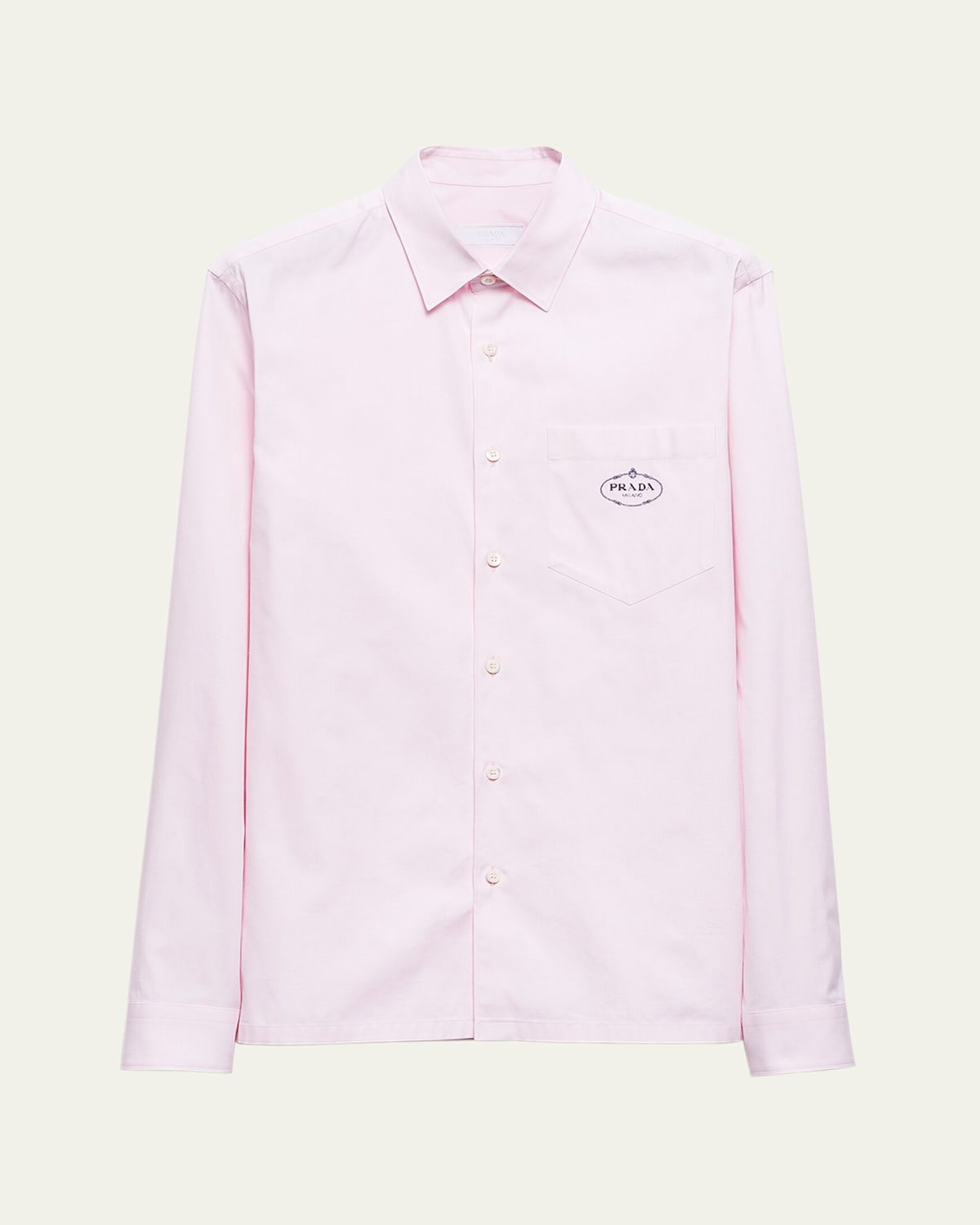 PRADA MEN'S OXFORD DRESS SHIRT