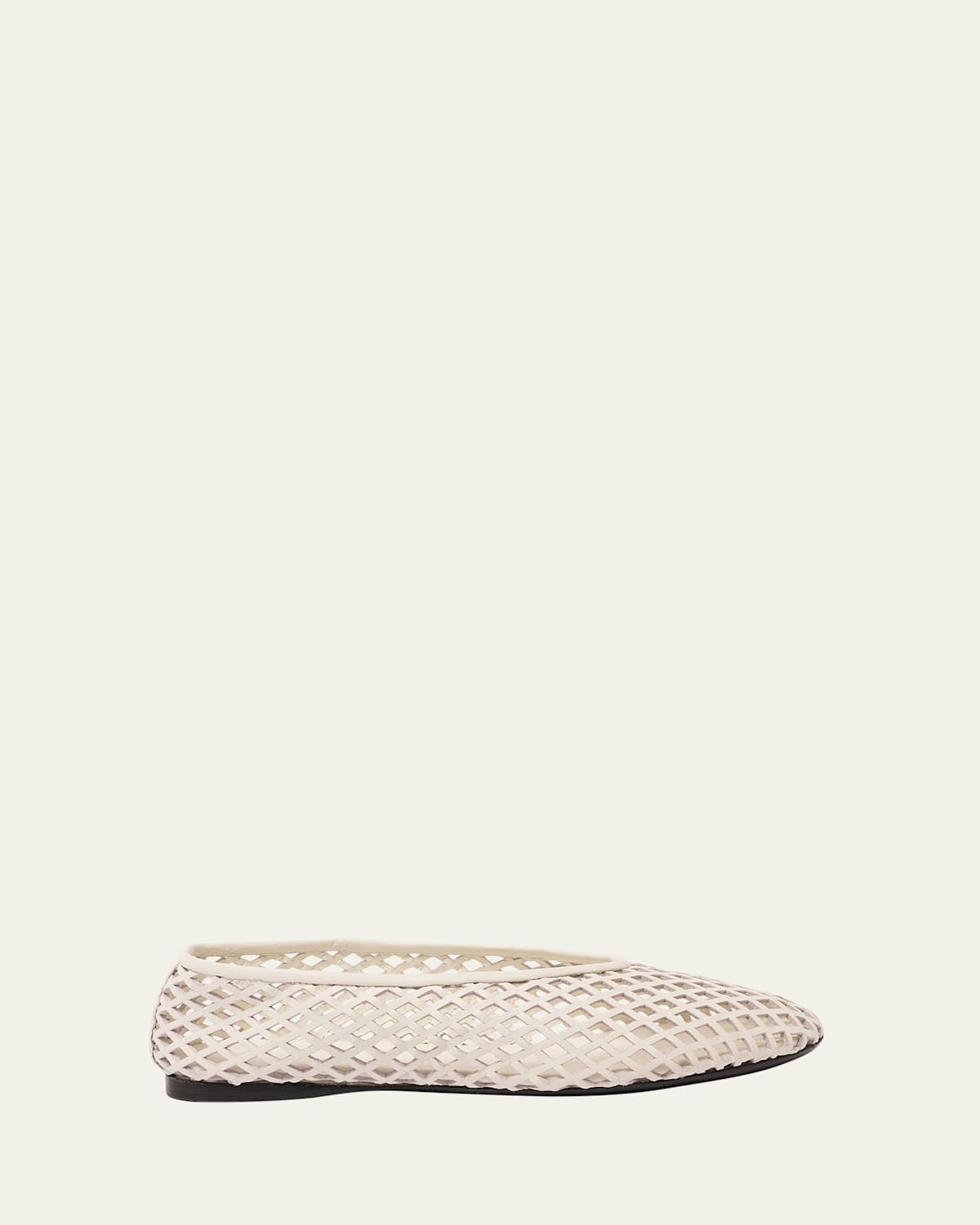 PROENZA SCHOULER TEE PERFORATED LEATHER BALLERINA FLATS 