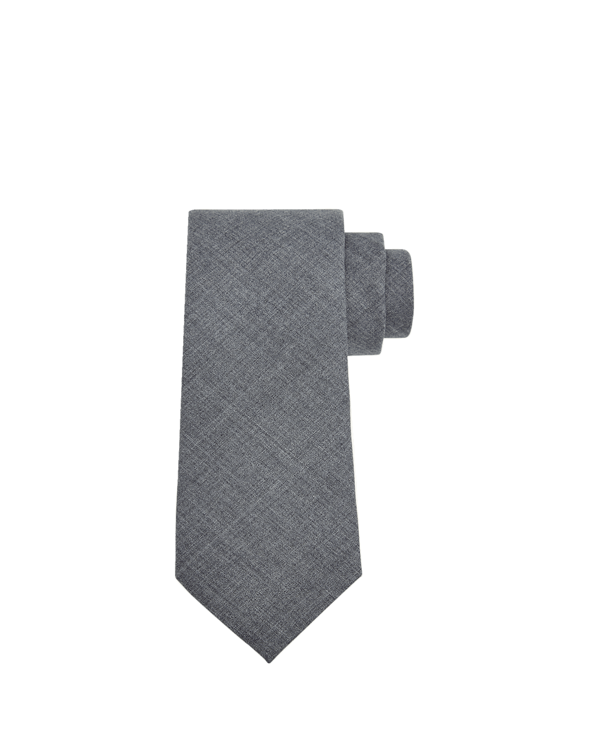 Brunello Cucinelli Men's Lightweight Wool Solid Tie | Thumbnail 2