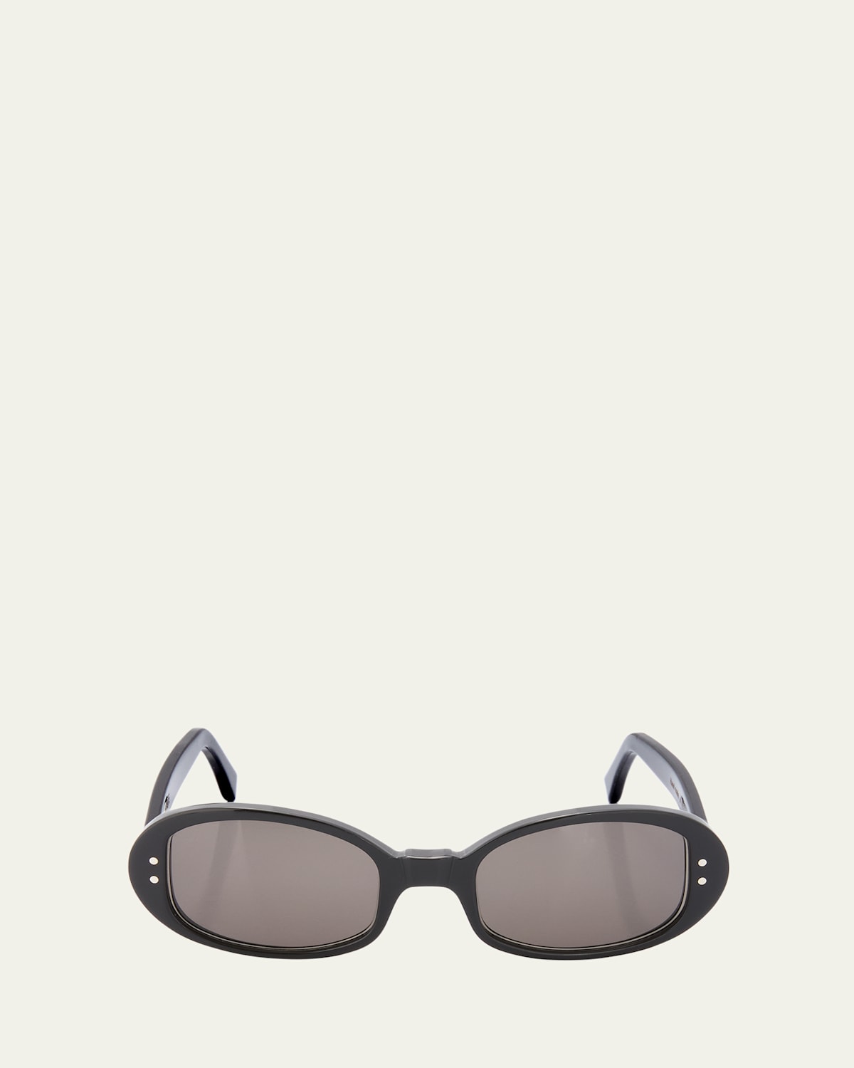 Selima Optique Carolyn Oval Sunglasses In Black