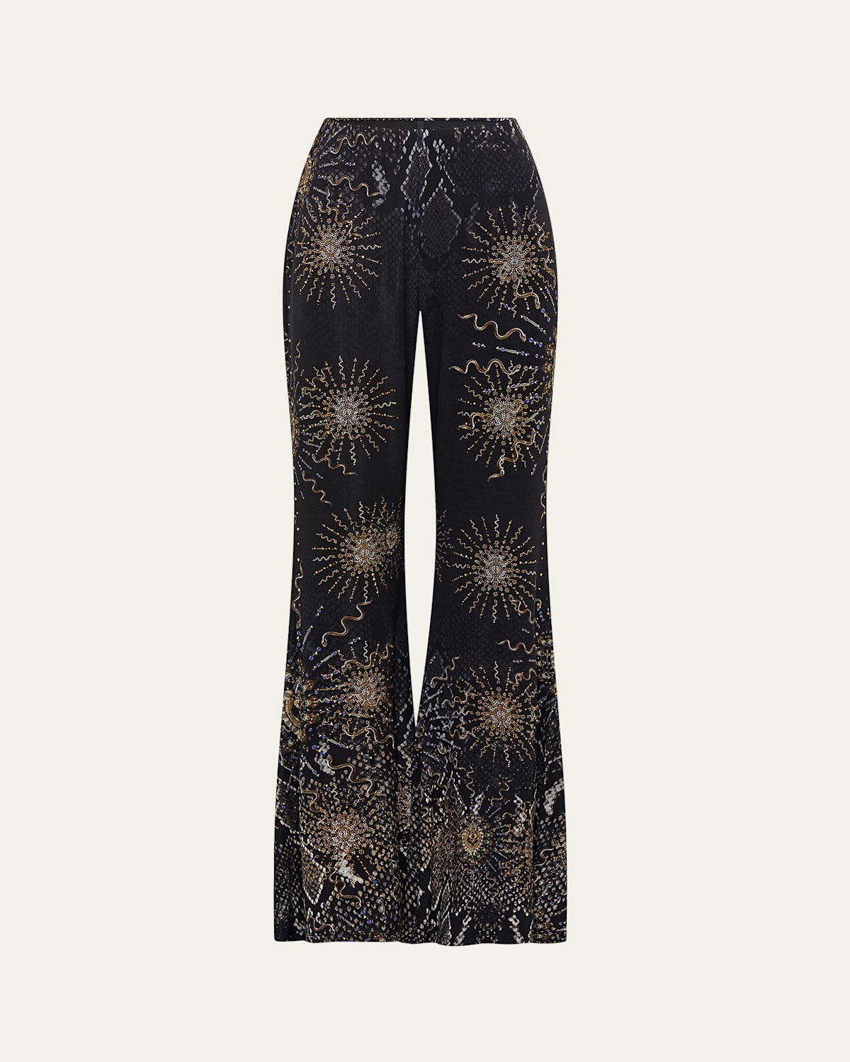 Camilla Call Me Cleopatra Flare Jersey Pants