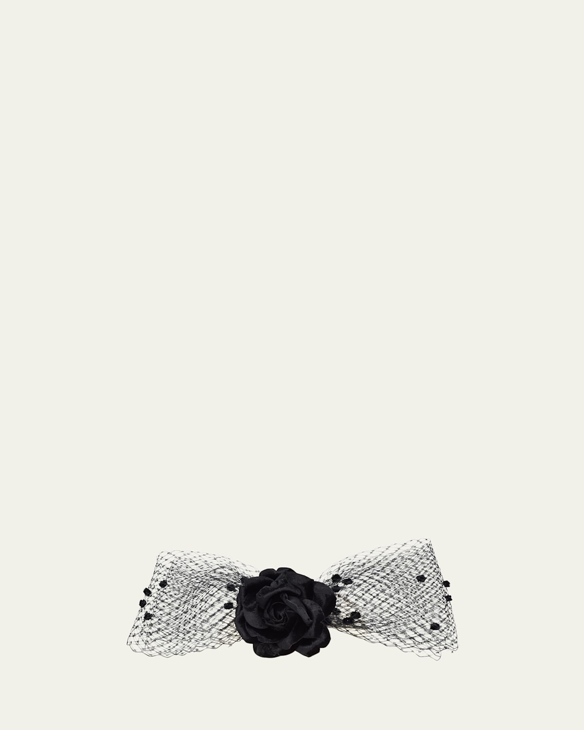 Rebecca Silk Blend Rosette Bow