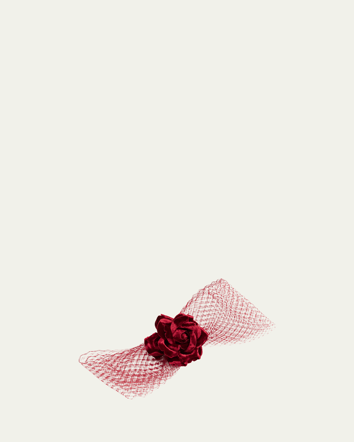 Rebecca Silk Blend Rosette Bow