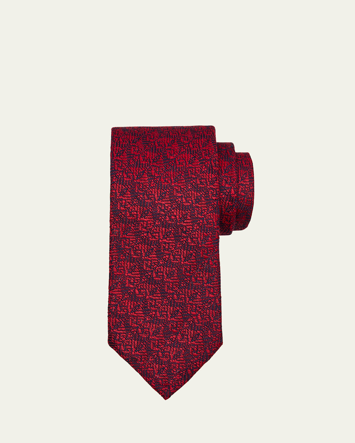 Petronius 1926 Men's Limited Edition Linen Jacquard Tie