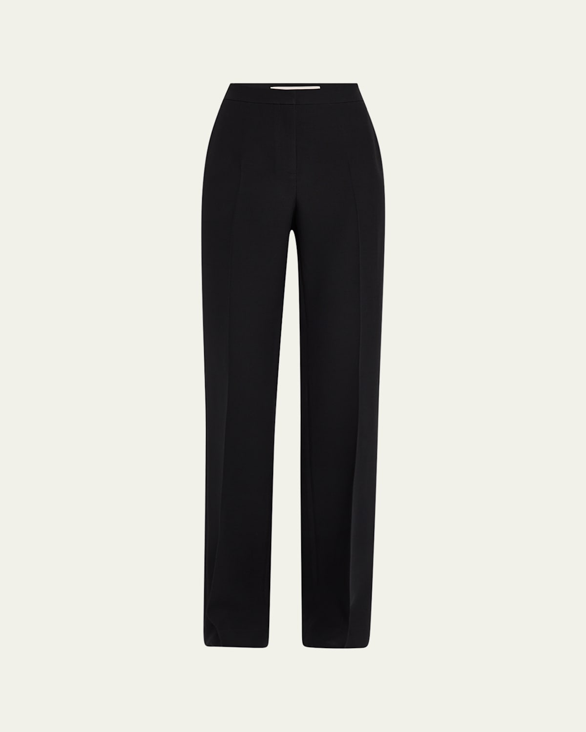 Saint Marks Straight Wool-Silk Pants