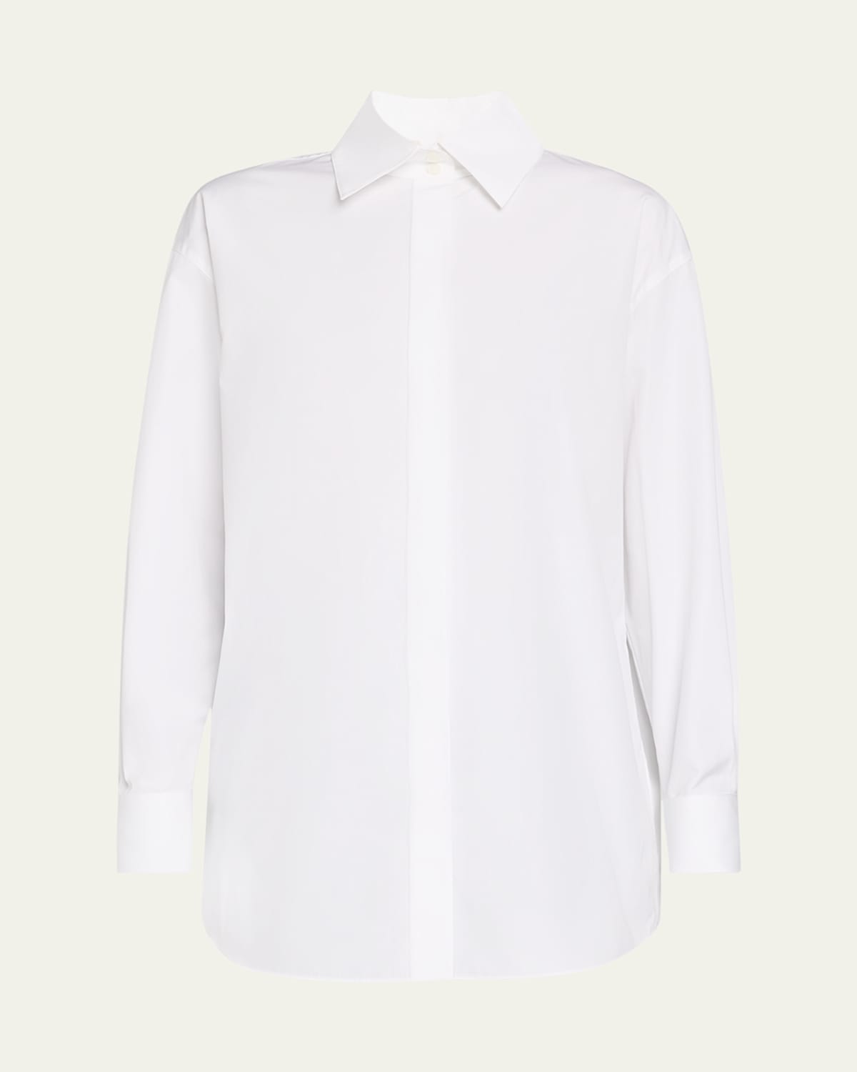 The Portrait Button-Down Cotton Shirt