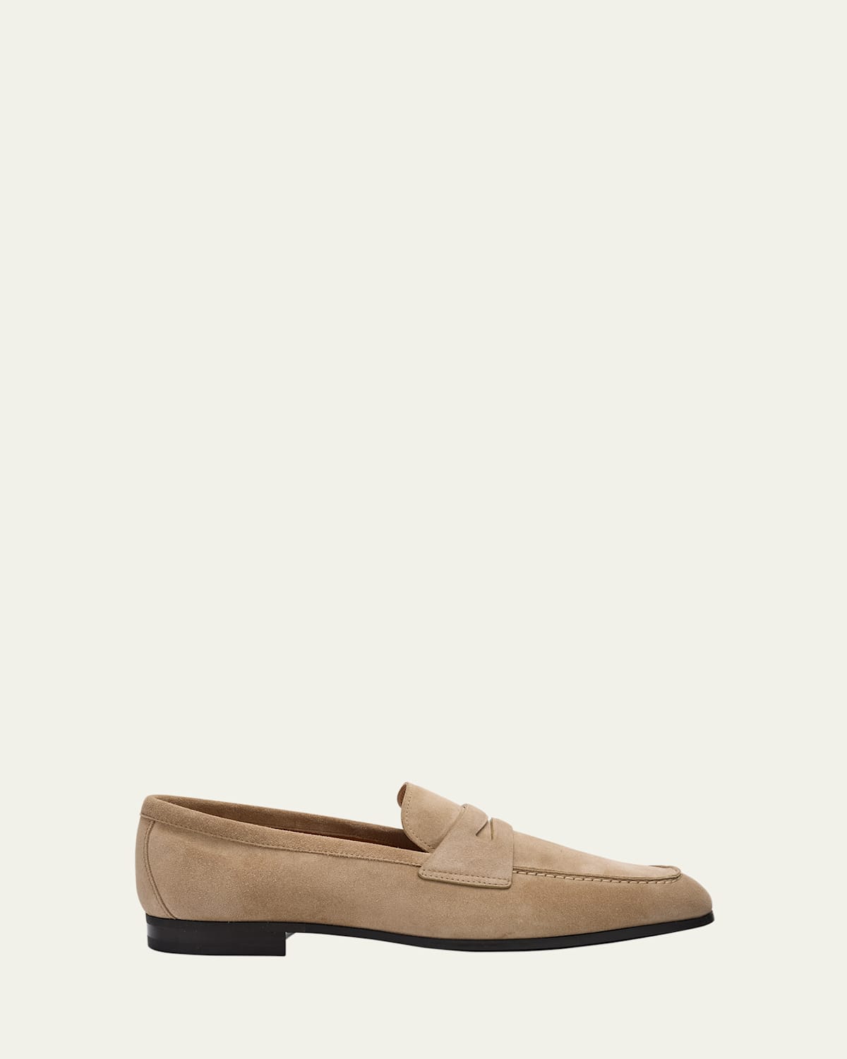 CHURCH'S MEN'S MILTON SUEDE RUBBER-SOLE PENNY LOAFERS 