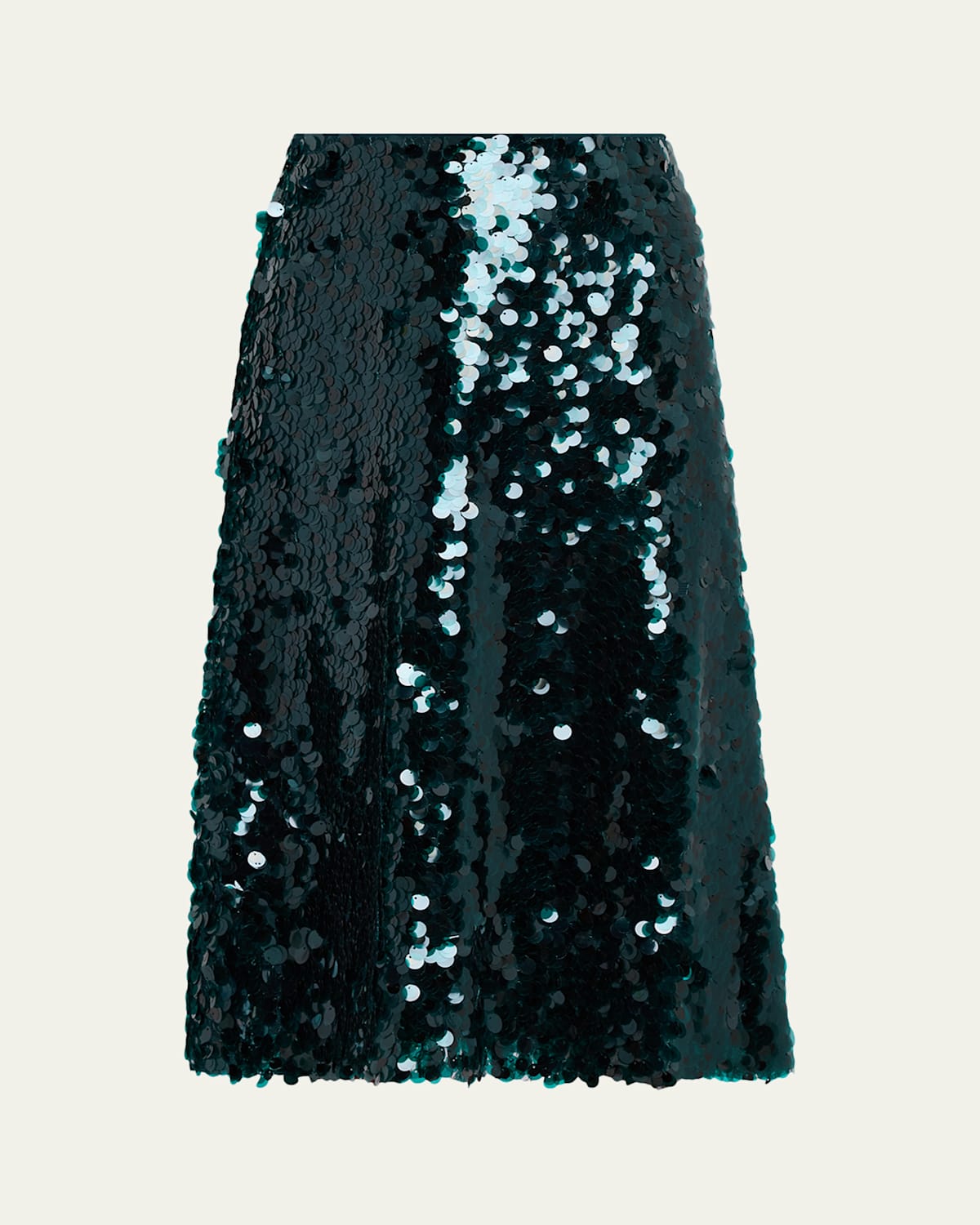 Lucite Straight Sequin Skirt