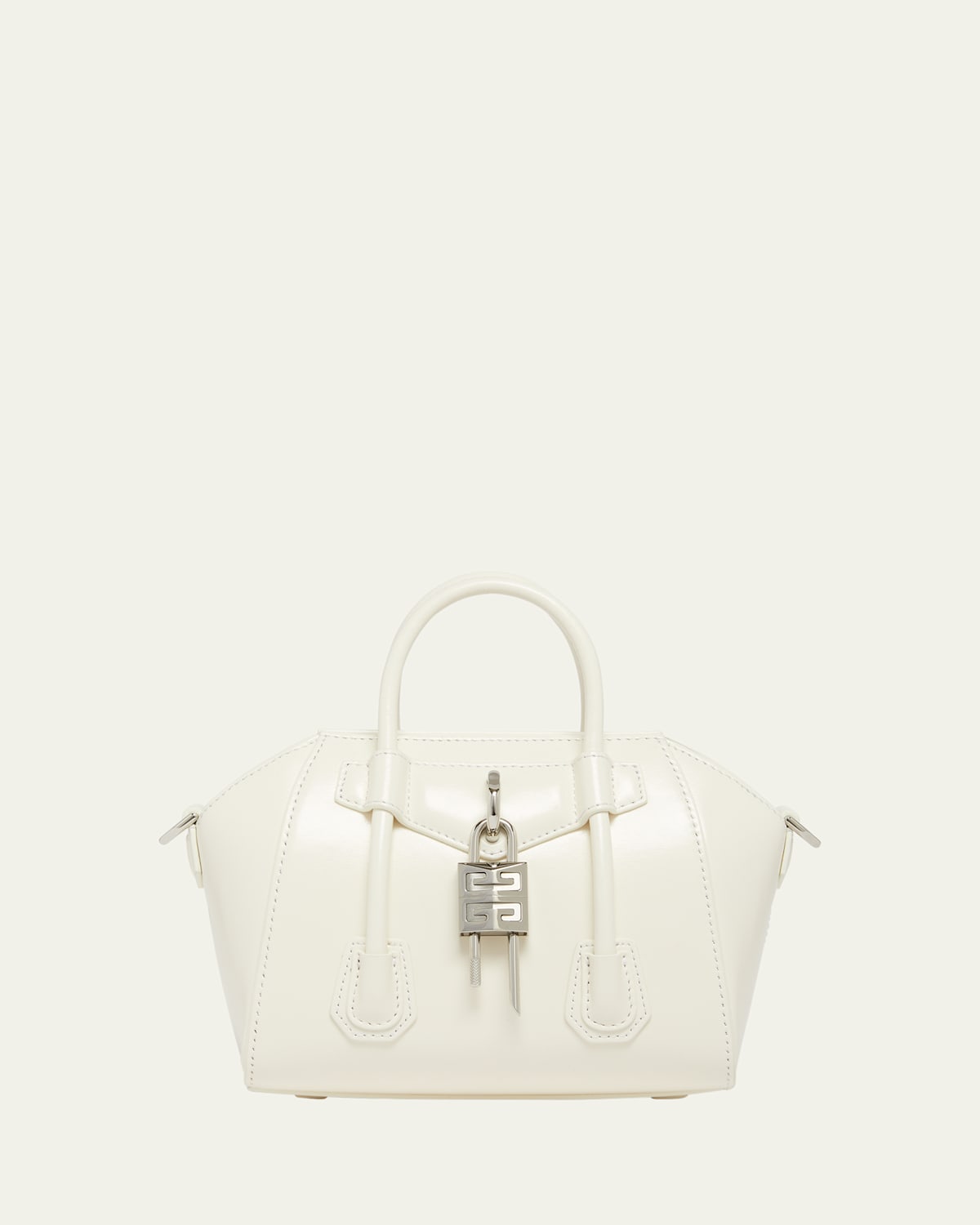 Antigona Lock Toy Top-Handle Bag in Leather