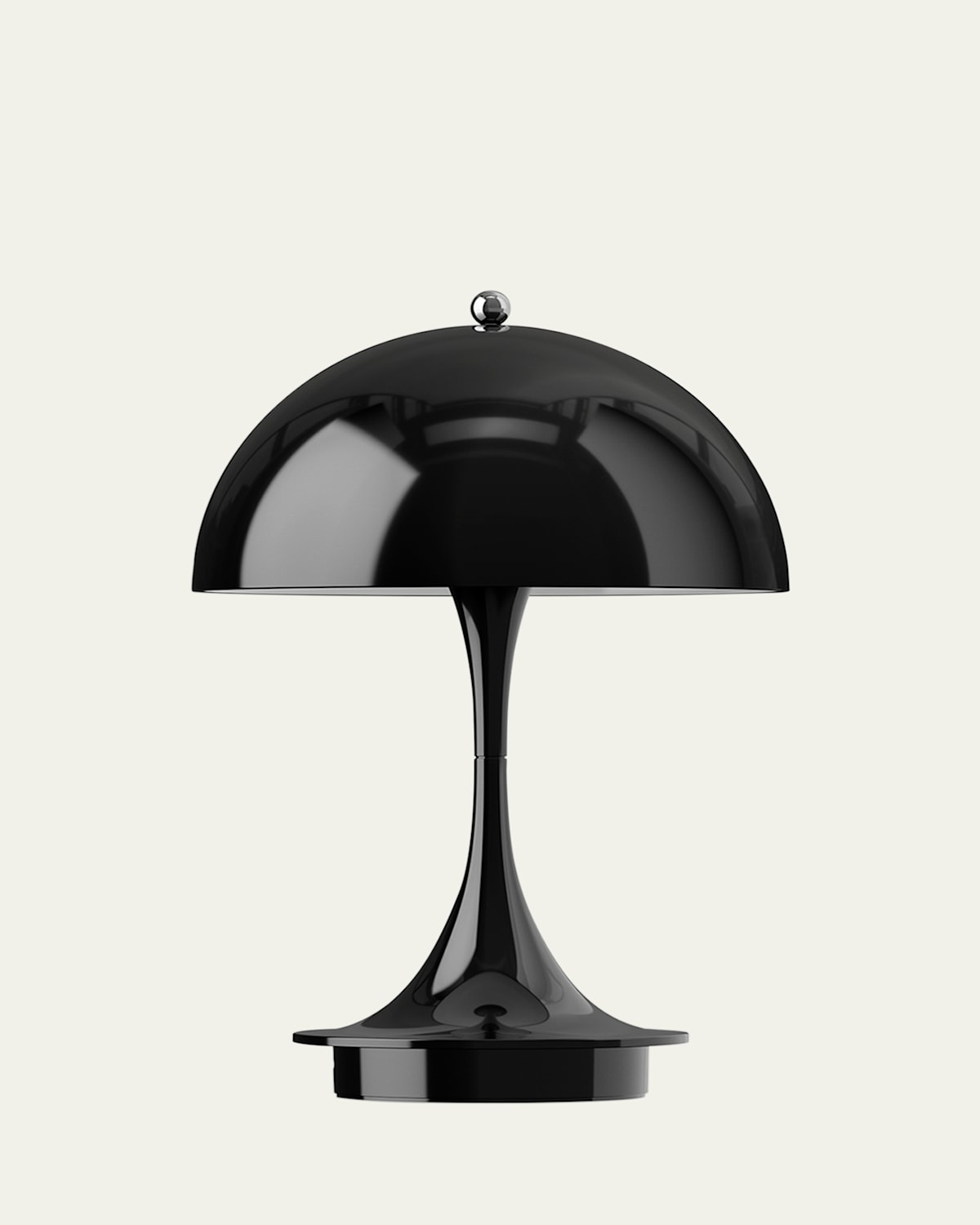 Louis Poulsen Panthella Portable Acrylic Table Lamp In Black