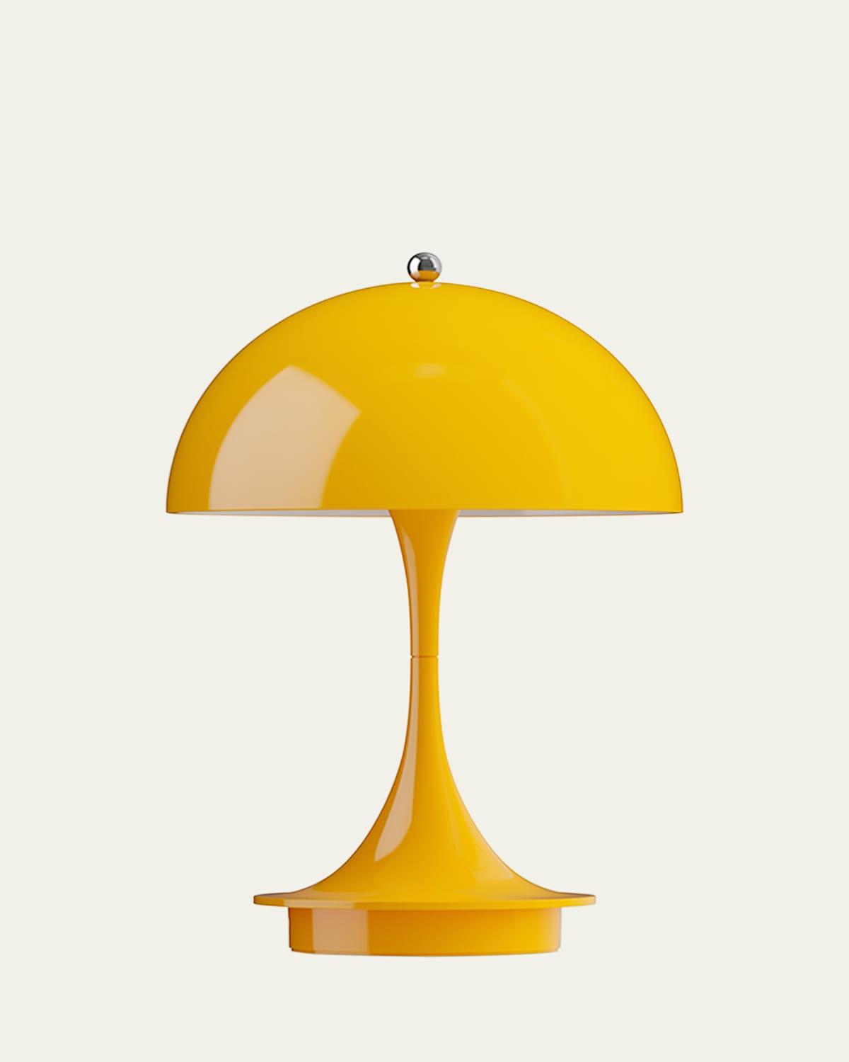 Louis Poulsen Panthella Portable Acrylic Table Lamp In Opal White