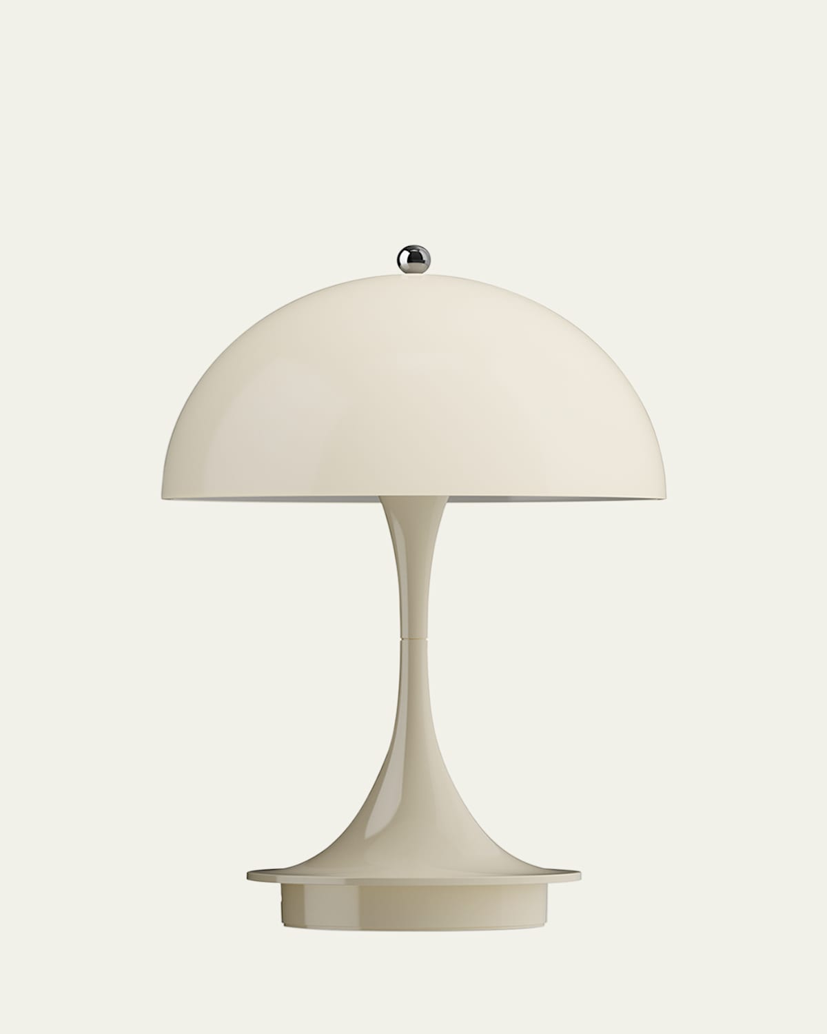 Louis Poulsen Panthella Portable Acrylic Table Lamp In Opal Beige