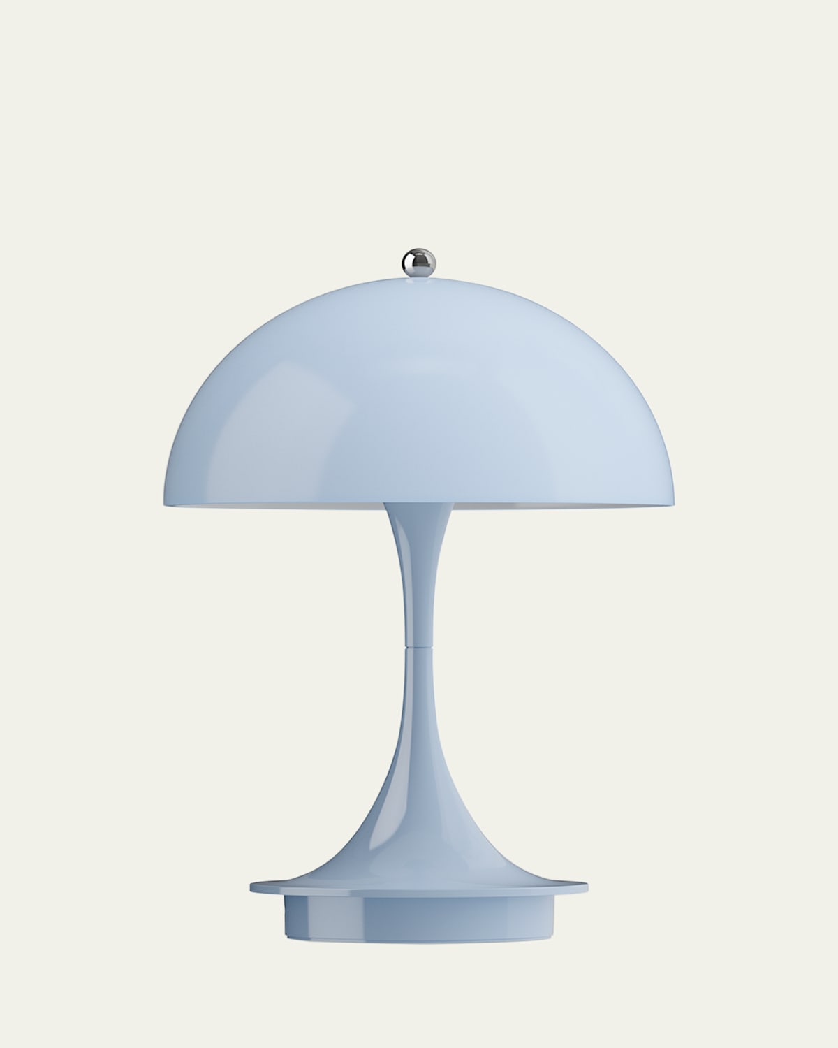 Louis Poulsen Panthella Portable Acrylic Table Lamp In Opal Blue