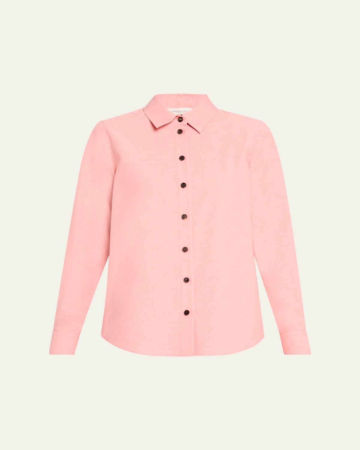 Lafayette 148 Button-down Cotton Shirt