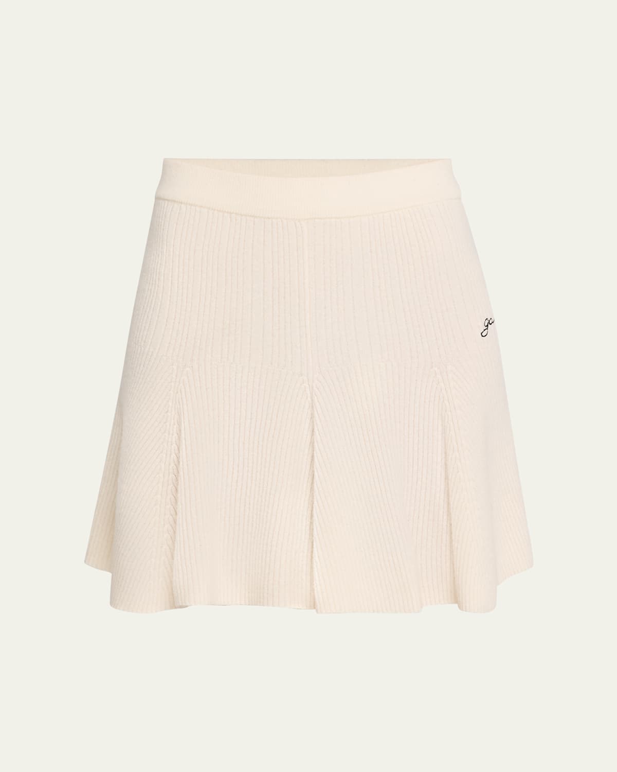 Cashmere Mix Mini Skirt