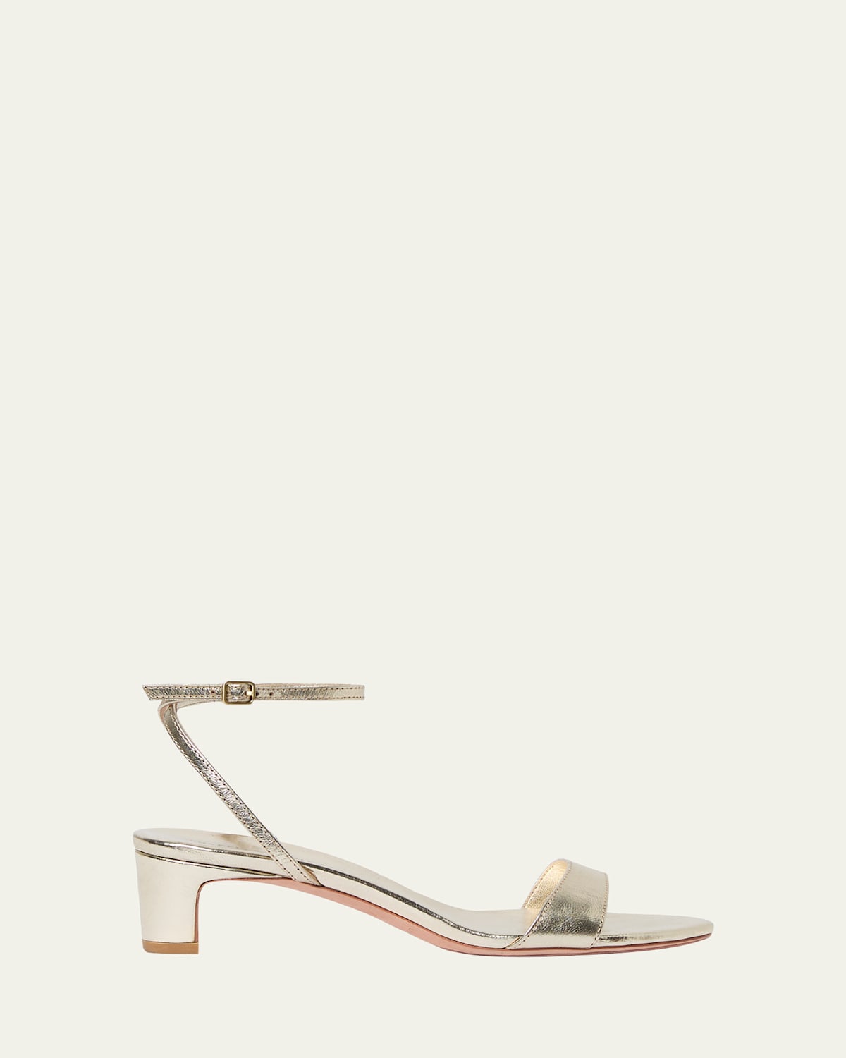 Loeffler Randall Women's Alice Simple Mid-heel Sandals In Champagne In Champagne