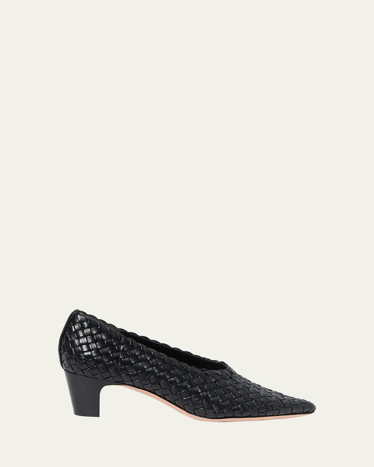 Maeve Woven Leather Pumps