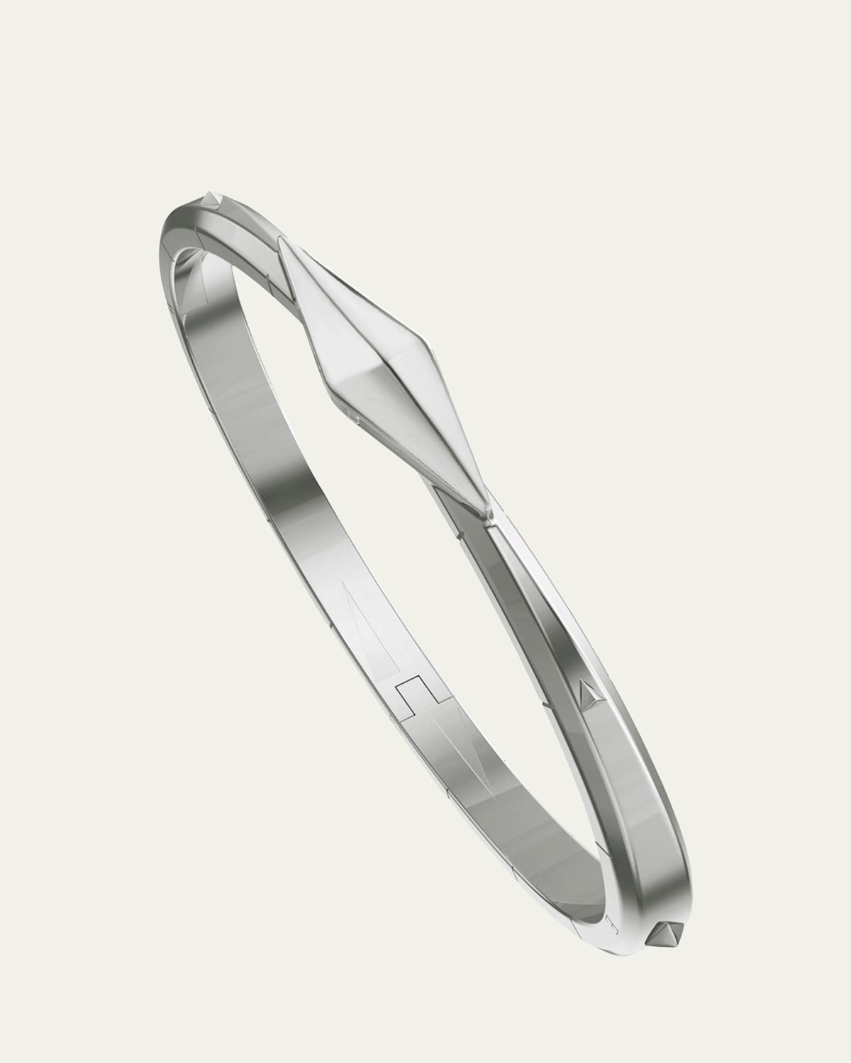 Points North Sterling Silver Cuff, Medium