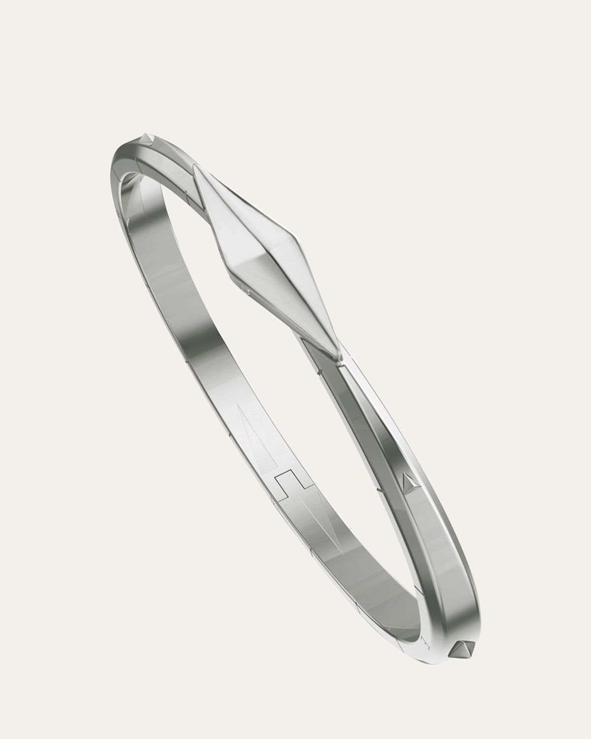 Points North Sterling Silver Cuff, Large