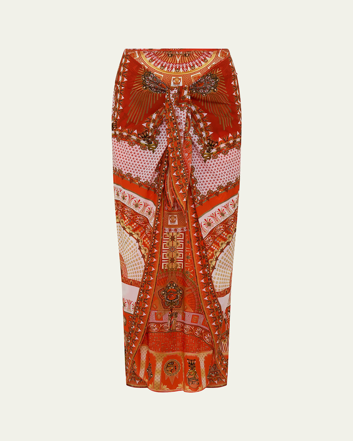 Camilla The Obelisk Gate Layered Long Sarong Coverup In The Obelisk Gate