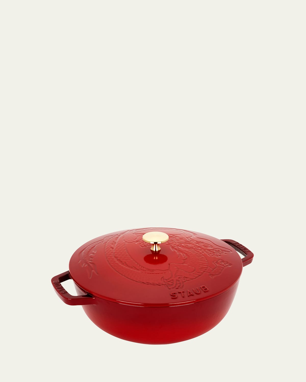 Cast Iron Essential French Oven with Dragon Lid, 3.75 Quarts