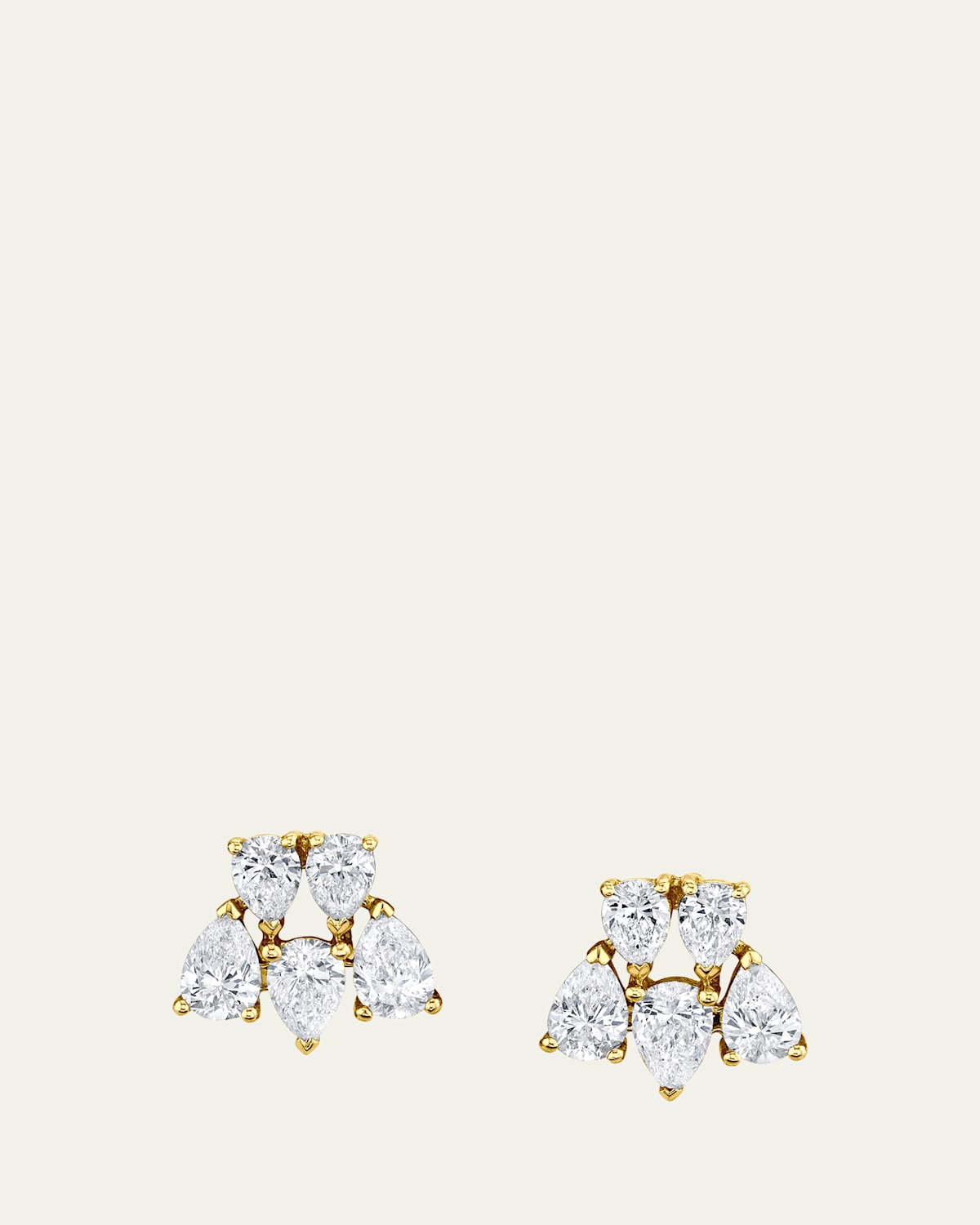 Anita Ko 18K Yellow Gold Clara Diamond Earrings