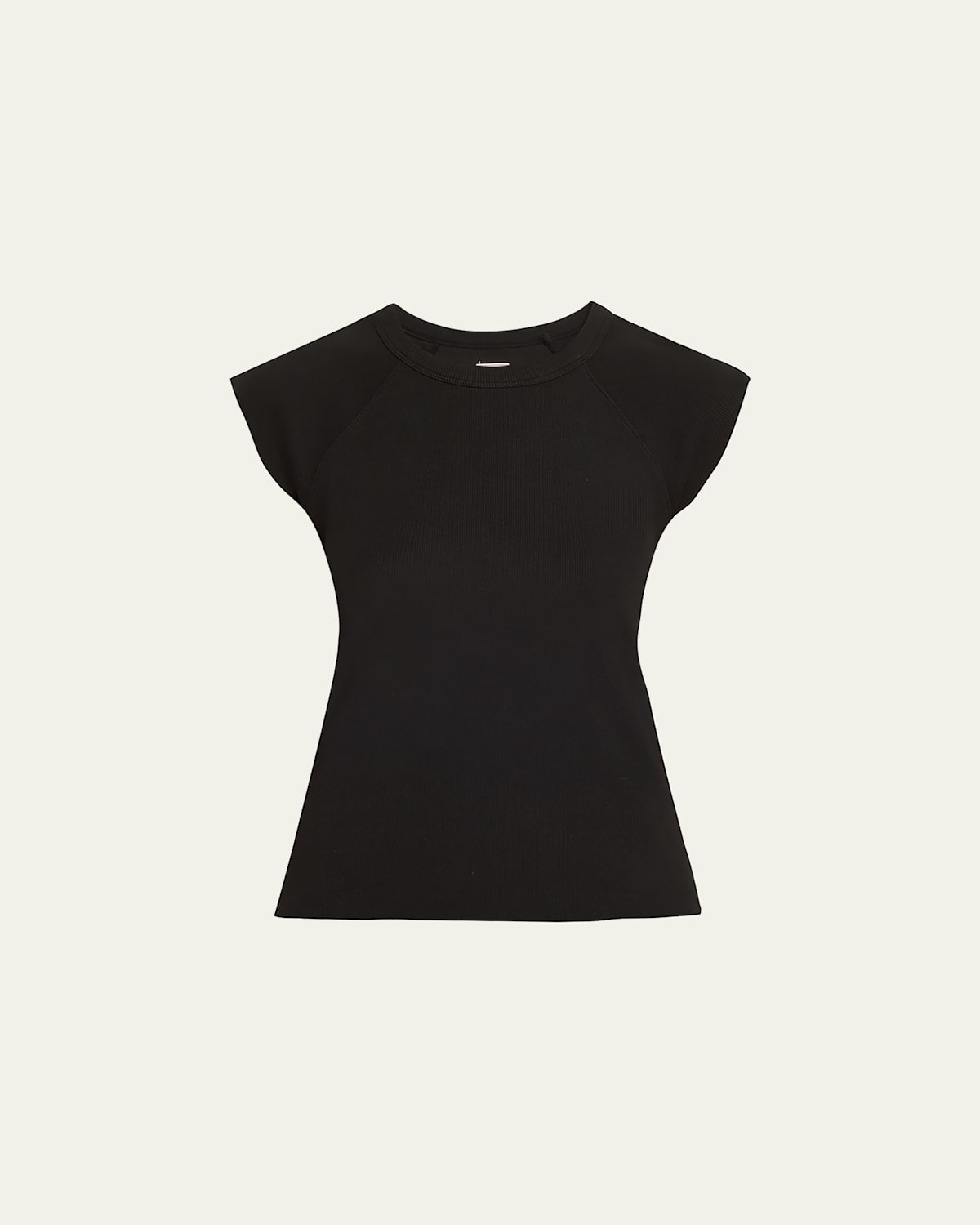 Chloe Ribbed Raglan T-Shirt