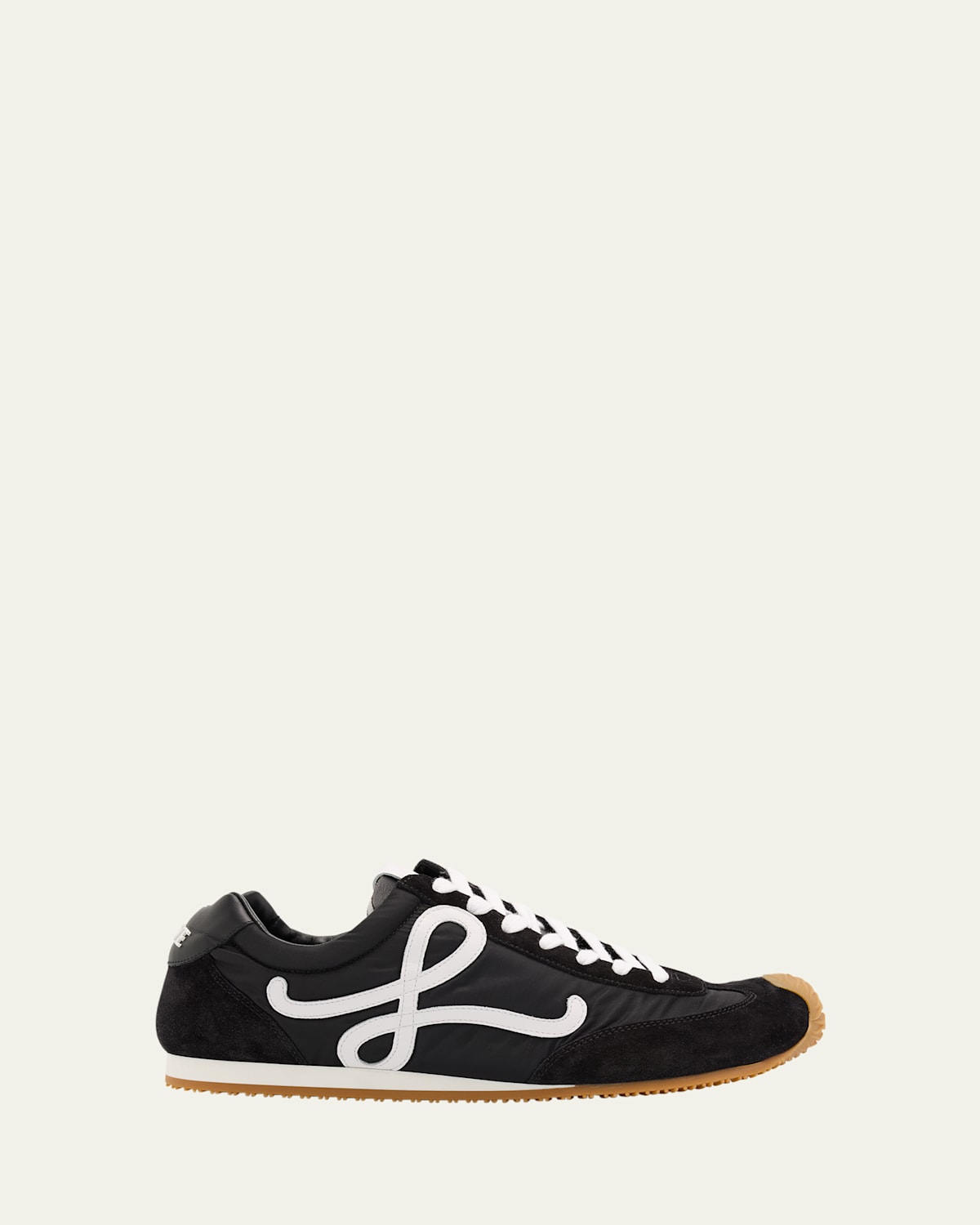 Loewe Scarpe Da Ginnastica Nere Da Uomo In Animal Print