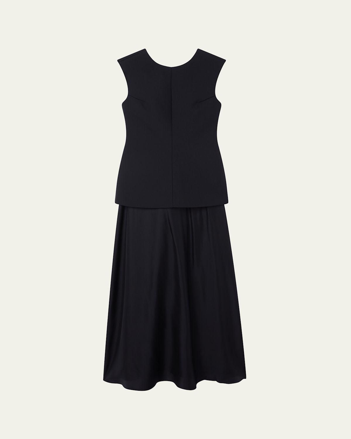 Sleeveless Open Back Dress