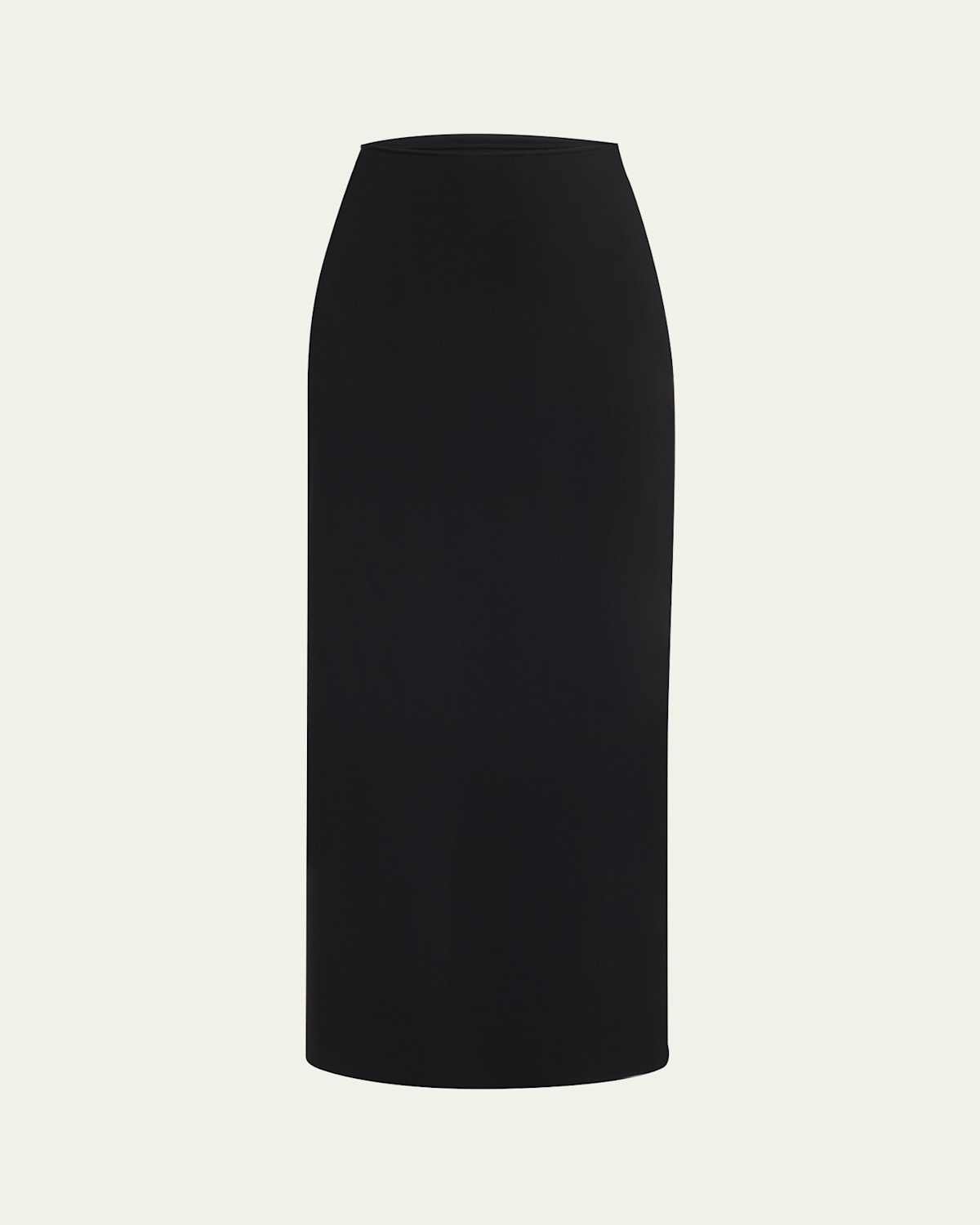 Shop Rohe Minimal High Waist Scuba Skirt In Black