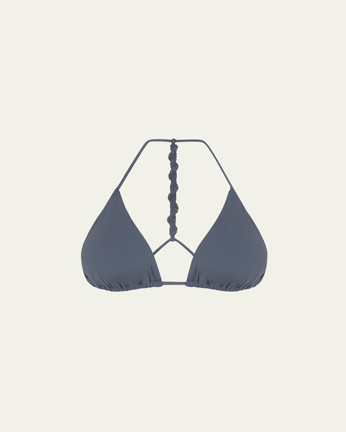 Solid Holly T-Back Bikini Top
