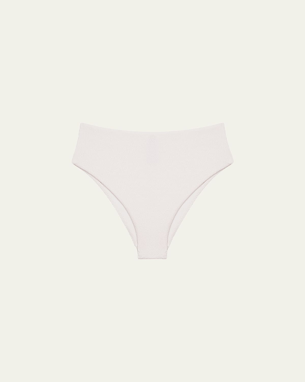 Vix Firenze Bela High-waist Bikini Bottoms In White