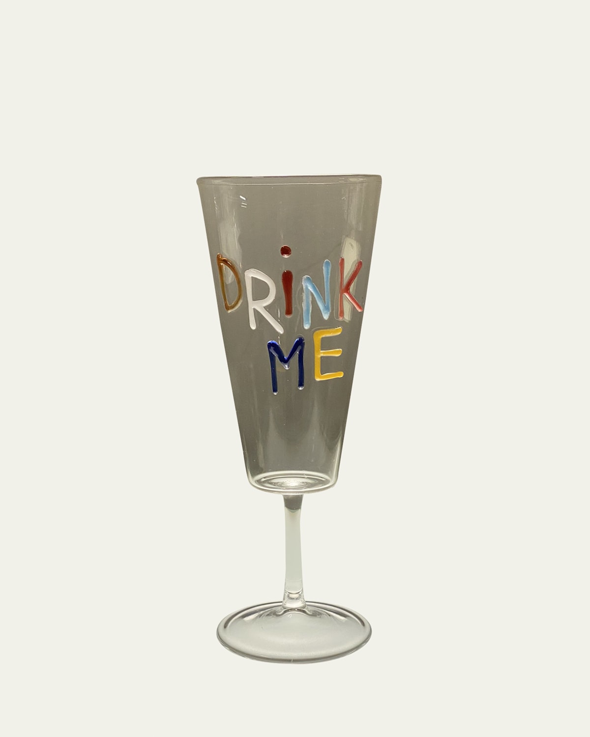 Massimo Lunardon Drink Me Champagne Flute, 8.4 Oz. In Multi