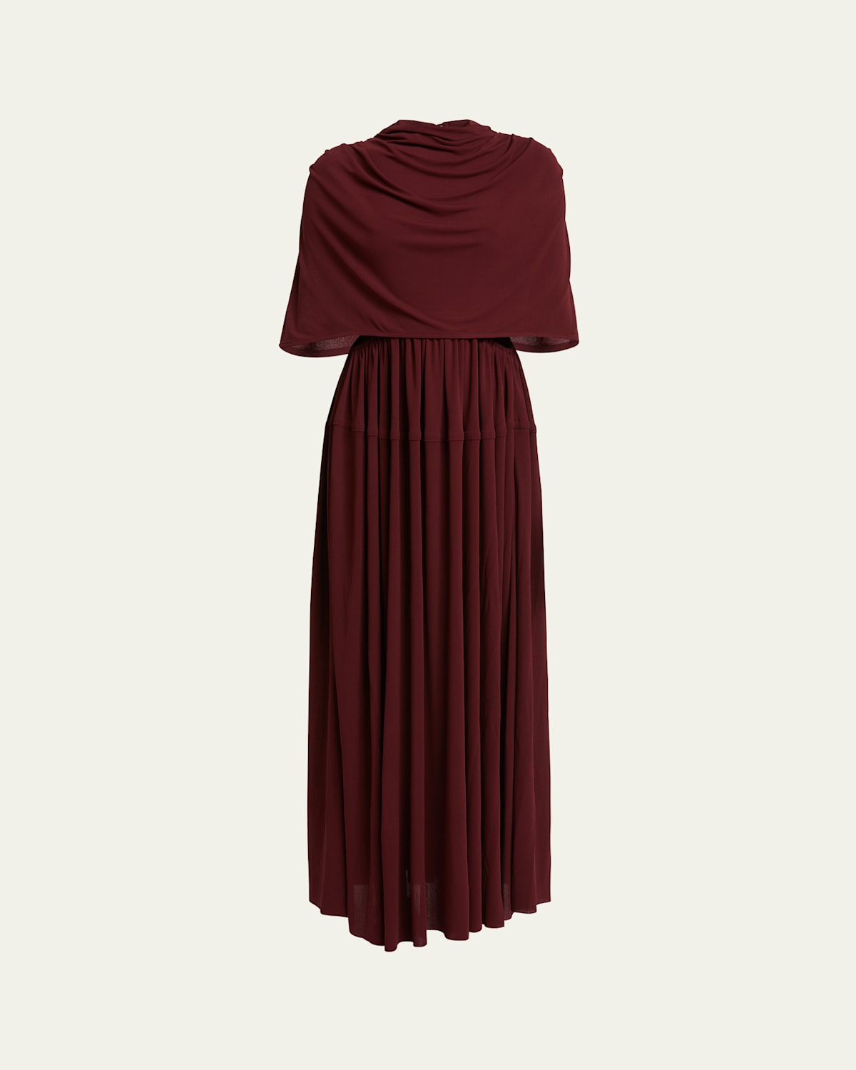 Proenza Schouler Frankie Dress In Ox Blood