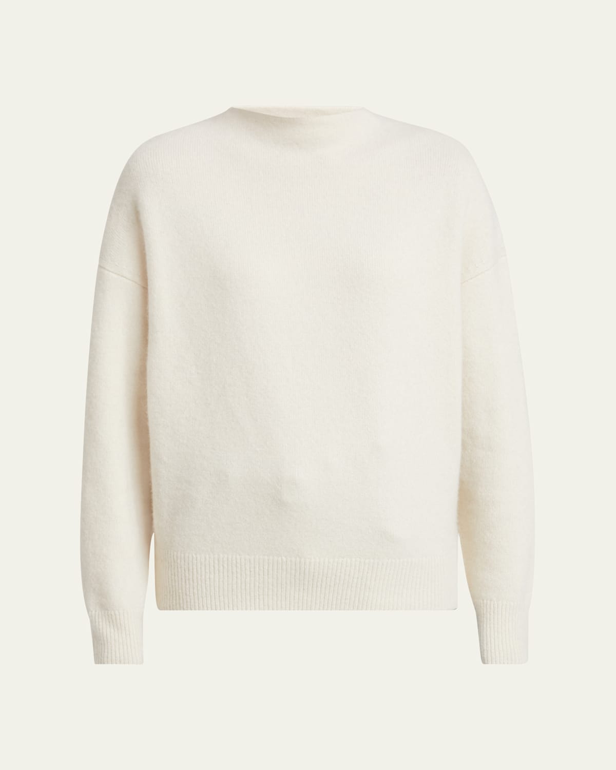Proenza Schouler Bria Cashmere Silk Top In Ivory