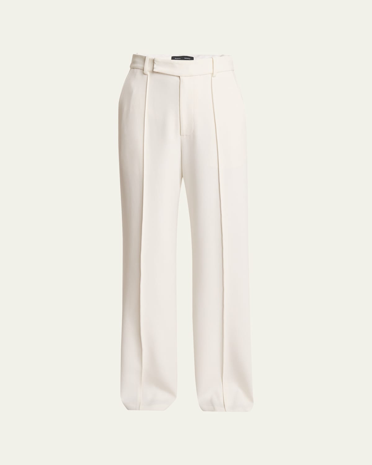 Shop Proenza Schouler Weyes Wide Leg Pants In White