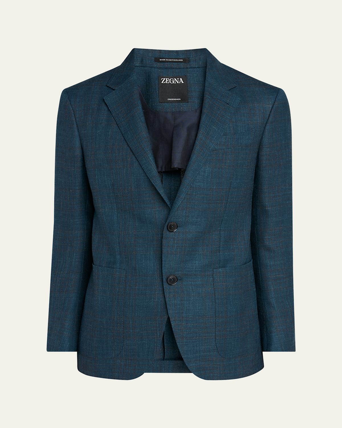 ZEGNA MEN'S TONAL PLAID SPORT COAT 