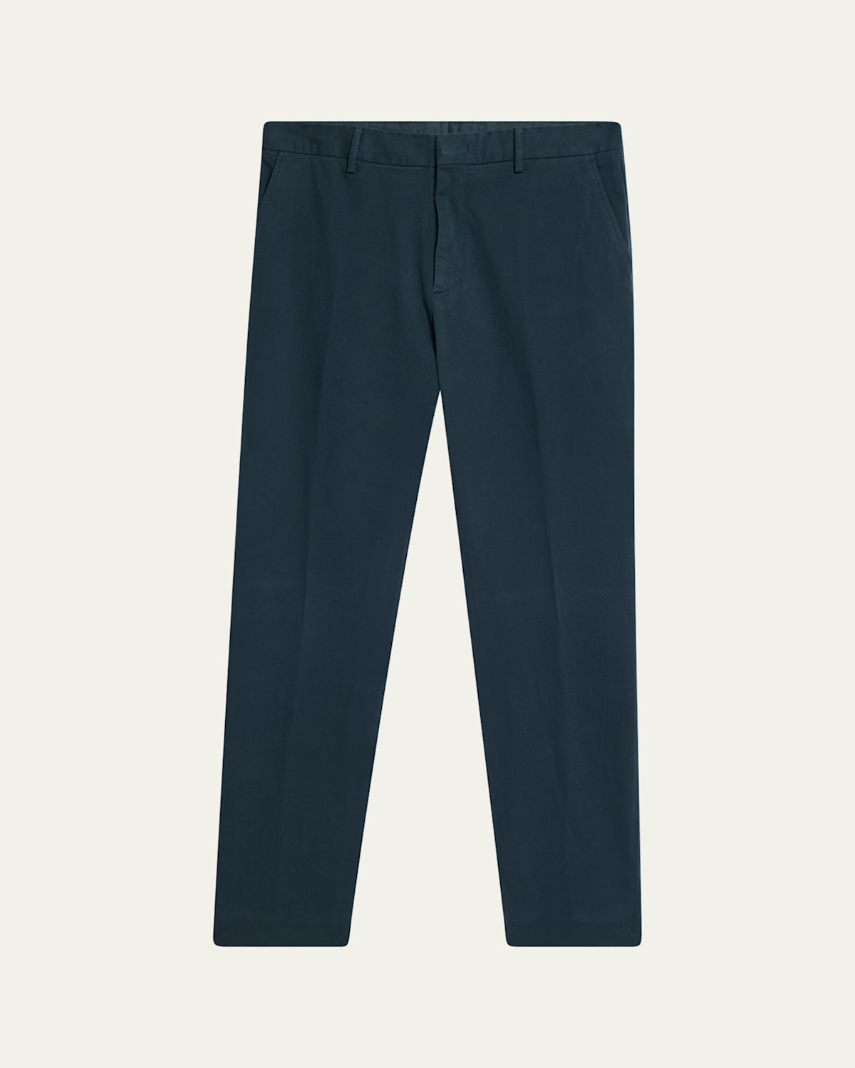 Shop Zegna Men's Straight Fit Flat-front Pants