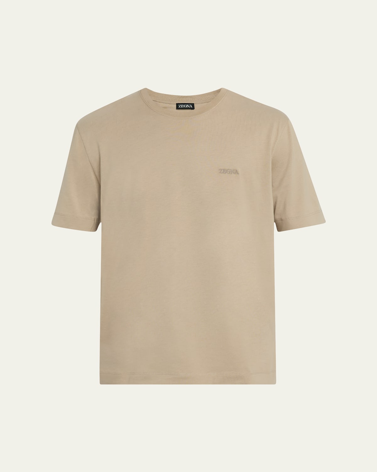 Zegna Men's Cotton Crewneck T-shirt