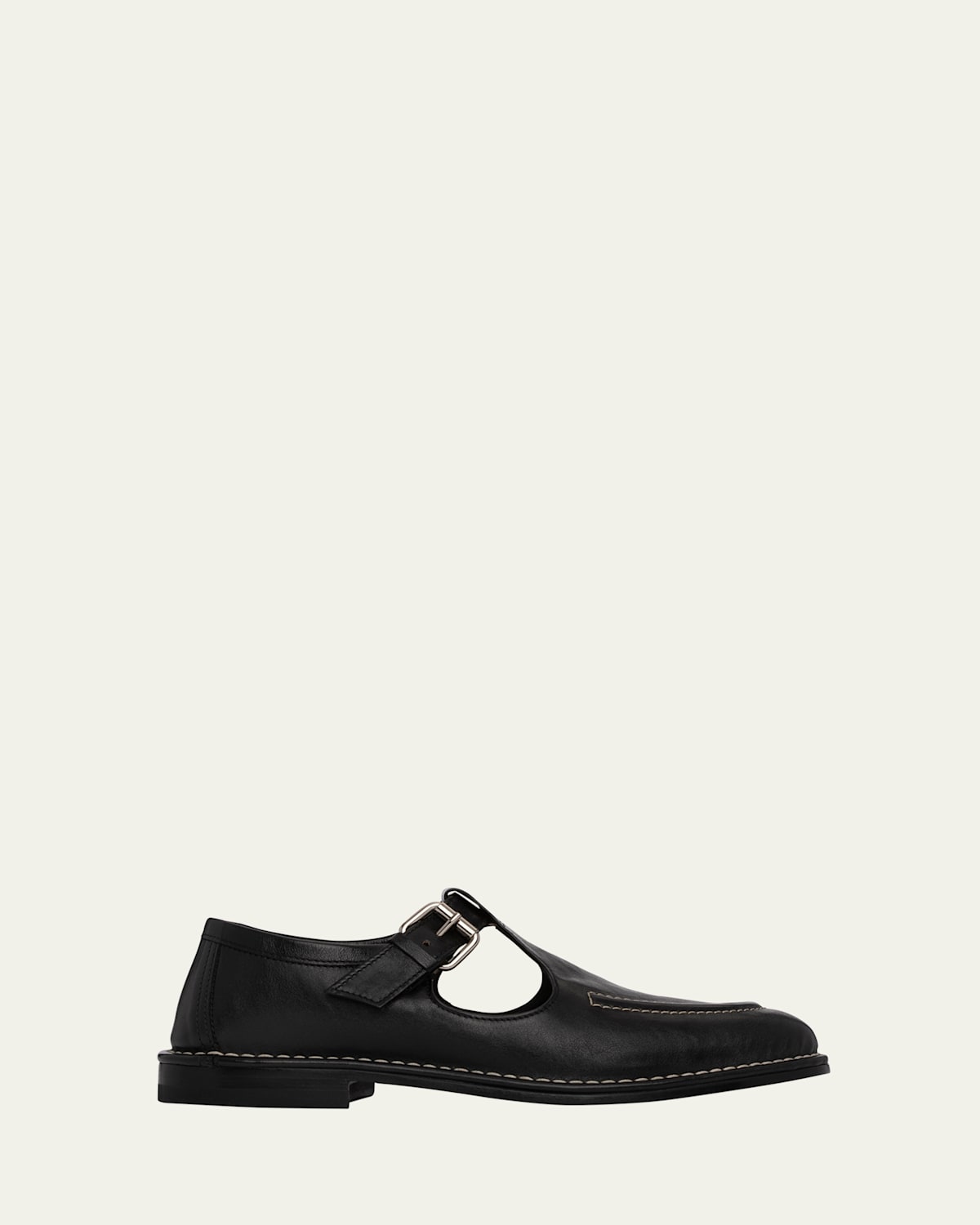 Modica Leather Mary Jane Loafers