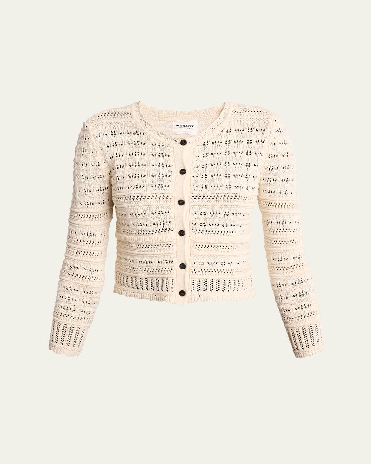 Ajaline Openwork Cardigan