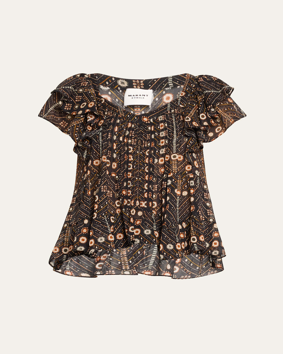 Madrana Tiered Sleeve Blouse