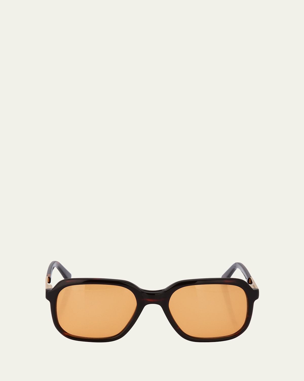 Maestro Sun Square Acetate & Metal Sunglasses