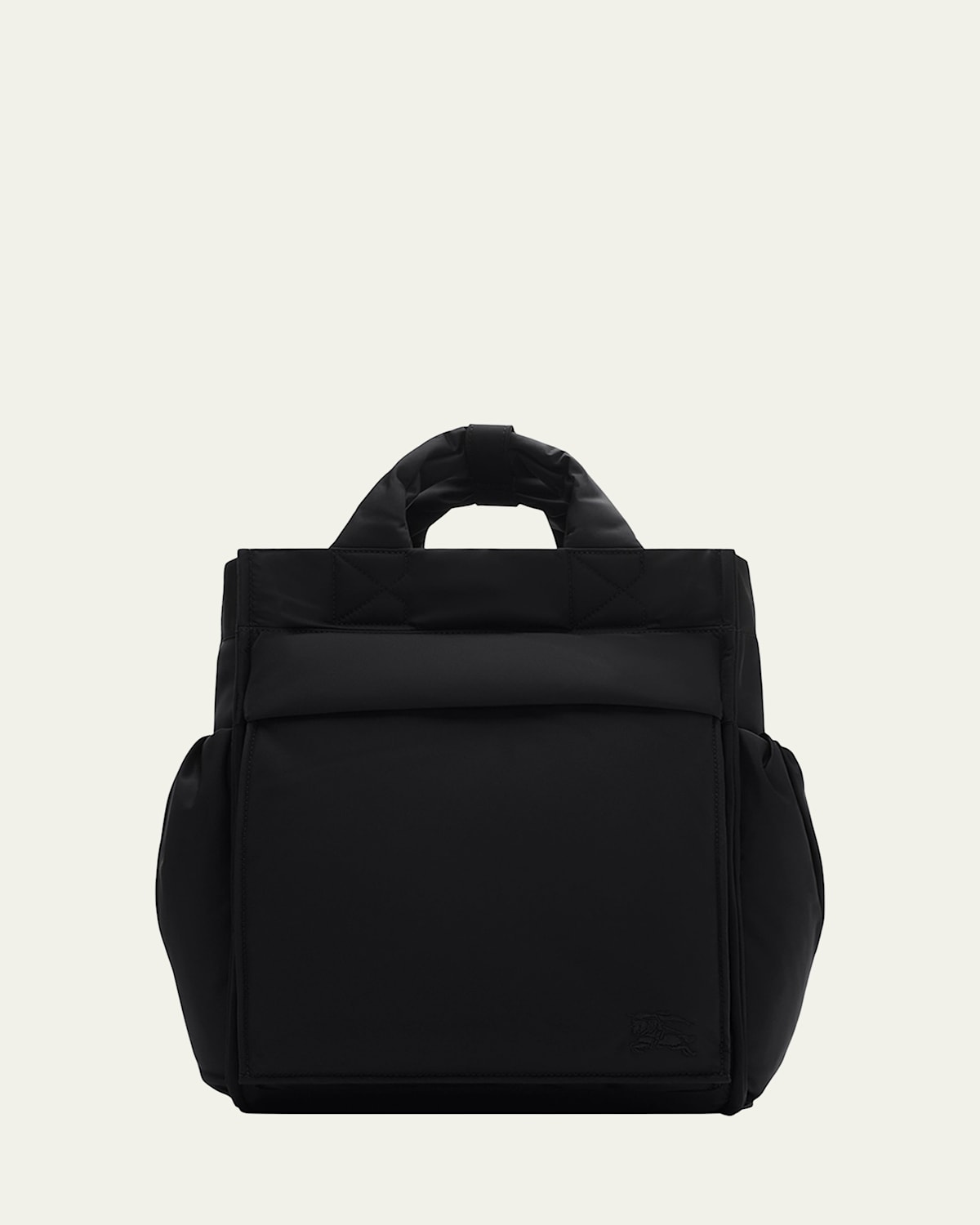 Burberry Childrens Baby Changing Backpack In Black