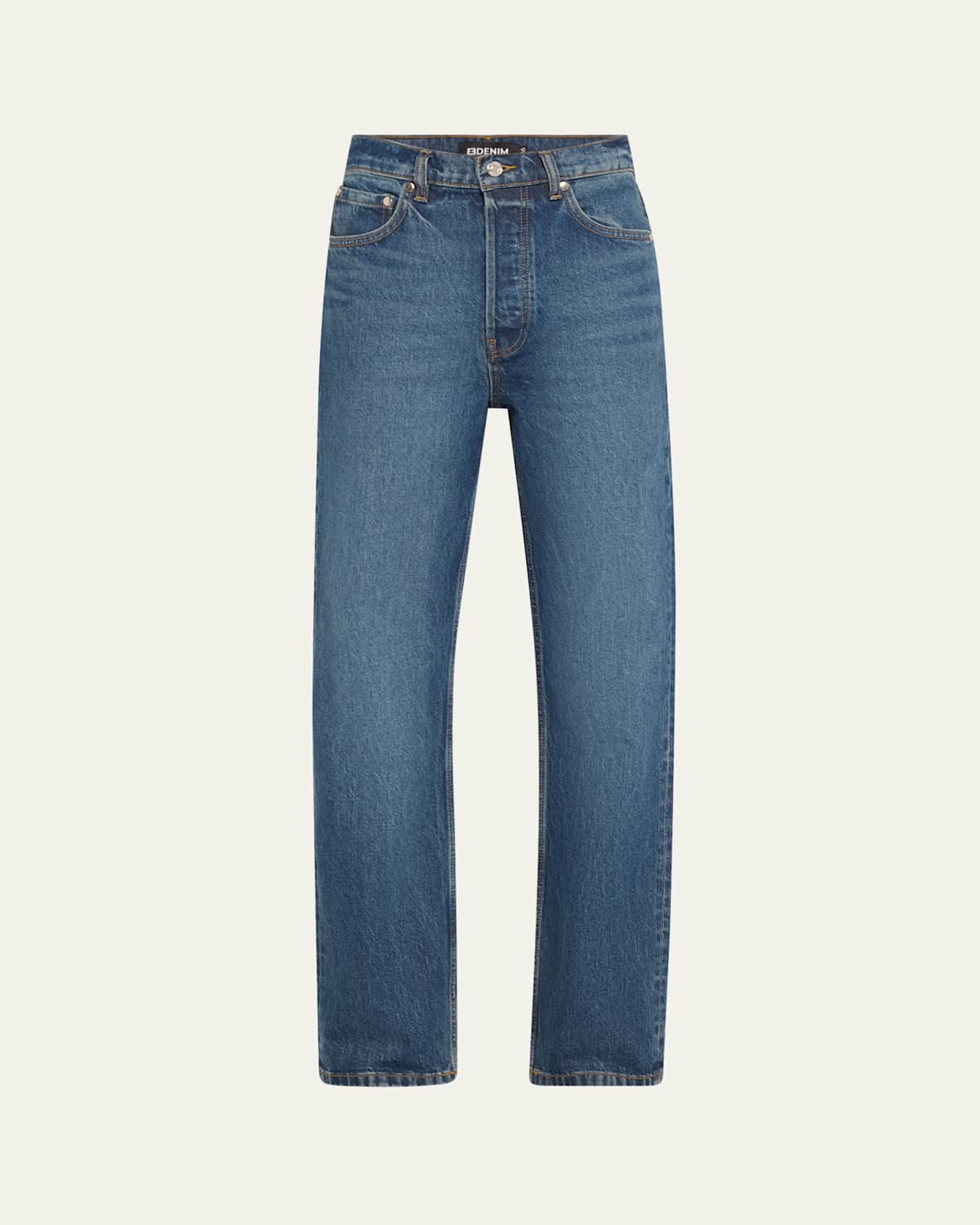 Eb Denim High-rise Straight Jeans In La Crosse